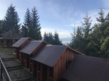 Фото номера Улучшенный двухместный номер с 1 кроватью Отель Hotel Novoe Shale г. Яблоница 7