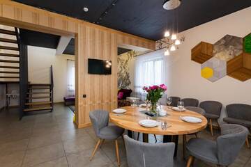 Фото номера Улучшенное шале Шале GOOD DAYS Shale Resort 4 км до Буковеля г. Яблоница 7