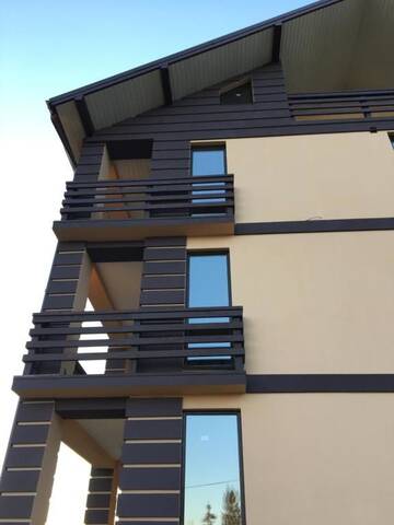 Фото номера Апартаменты с видом на горы Апарт-отели Ozone minihotel г. Яблоница 22